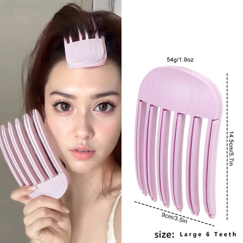 Fluffy Hairpin Curling Bangs Clips for Voluminous Hair - Fashionable Hair Rollers