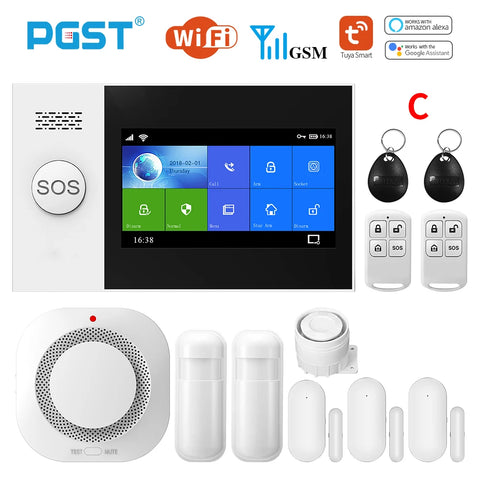 PGST PG-107 Tuya Wireless Home Security System