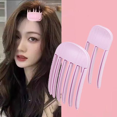 Fluffy Hairpin Curling Bangs Clips for Voluminous Hair - Fashionable Hair Rollers