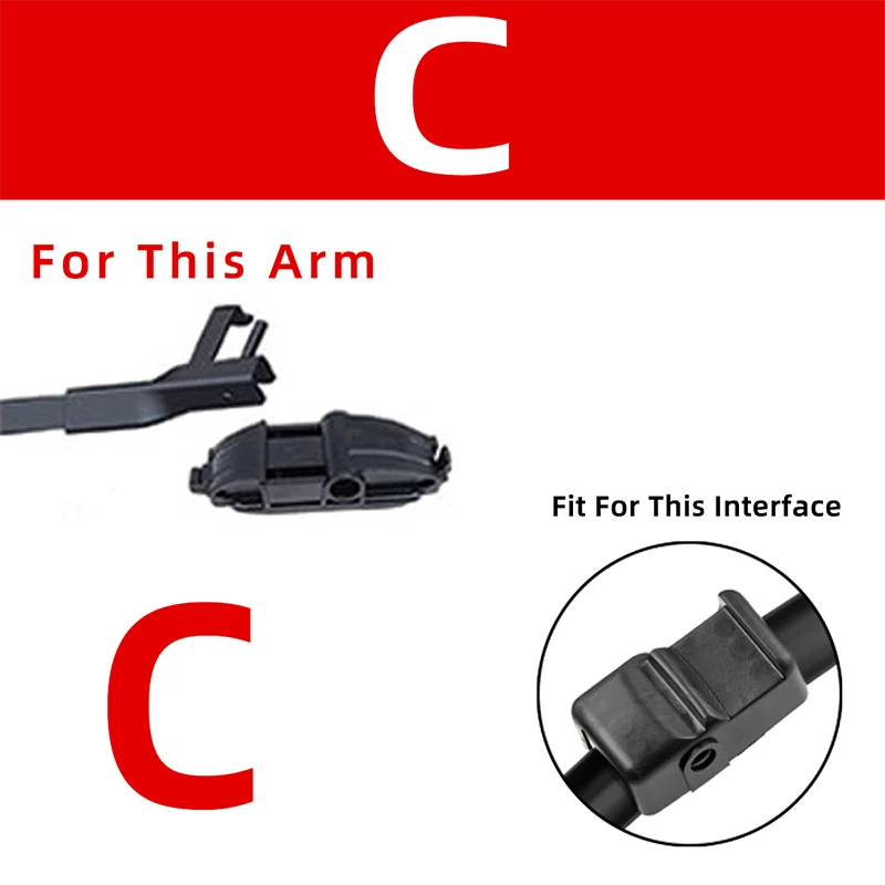 2025 New Style 11 Layers Rubber Car Wipers