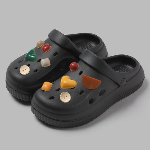 QYCKABY Minimalistische klompen sandalen voor mannen en vrouwen
