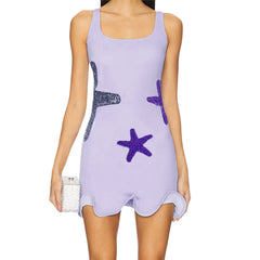 Hirigin Sparkling Sequined Women's Mini Dress