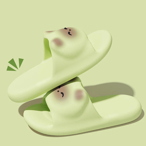 Schattige cartoon damespantoffels - Siamese kat 3D EVA sandalen