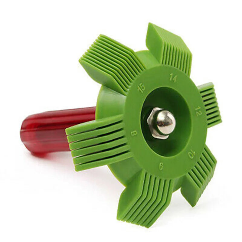 Universal Radiator Fin Repair Comb - AC Cleaning Tool for Optimal Airflow