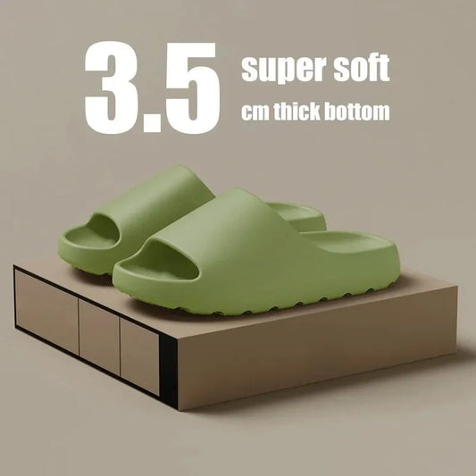 Coconut Slippers: Cloud Thick-soled Sandals for Men & Women