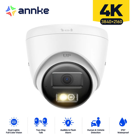 Annke 8MP HD IP Security Camera Poe 4K