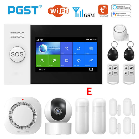PGST PG-107 Tuya Wireless Home Security System