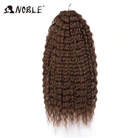 Noble Hair Synthetic Twist Crochet Curly Hair 24 Inch Ombre