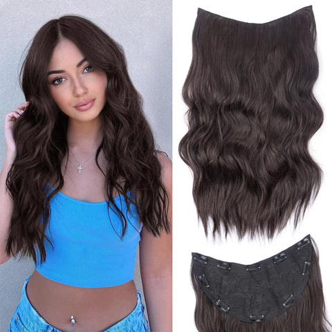 22 Inch U-Shaped Hair Extensions with Clips