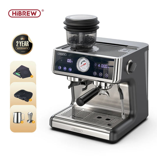 HiBREW Dual Boiler System Barista Pro Coffee Machine