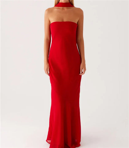 Hirigin Women's Floral Strapless Dress