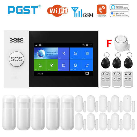 PGST PG-107 Tuya Wireless Home Security System