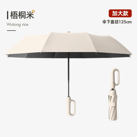 Extra Large Reinforced Umbrella - Wind and Rain Resistant, UV Blocking, Fully Automatic Parasol