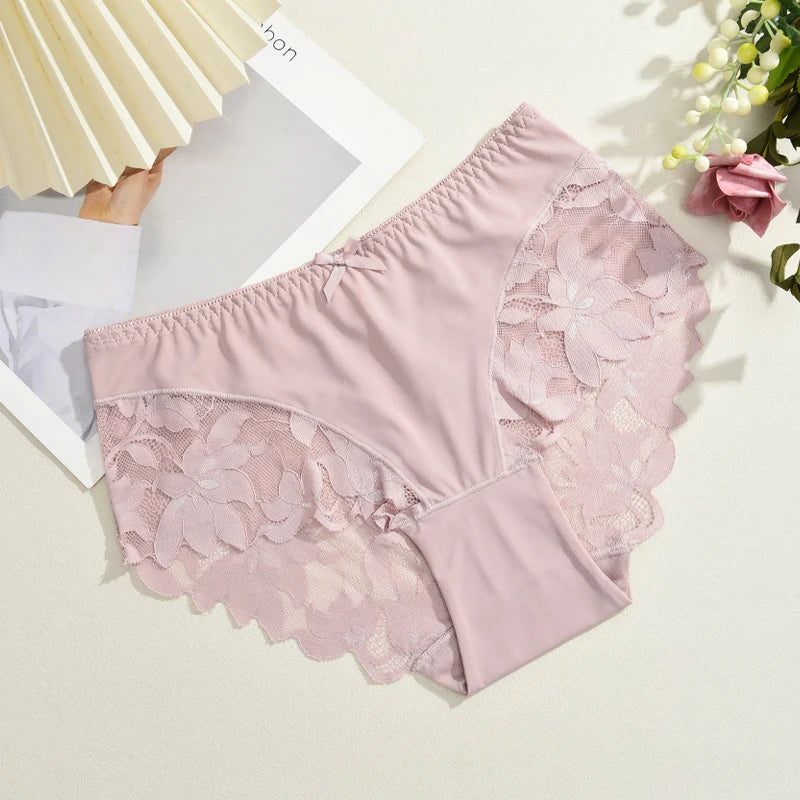Luxury Lace Patchwork Seamless Women’s Underwear