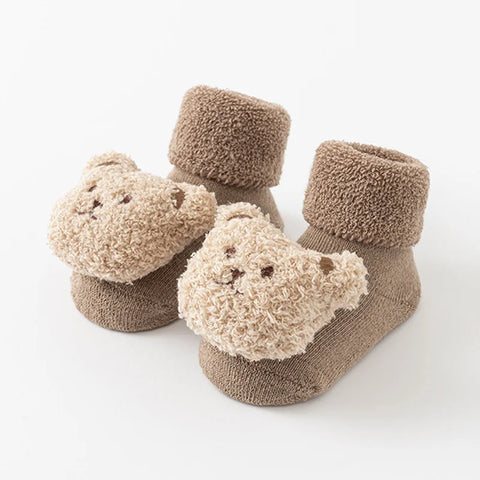 Cute Bear Baby Socks for Boys & Girls