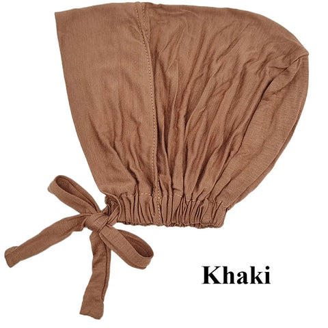 Soft Modal Muslim Turban Hat - Elegant Inner Hijab Caps for Women