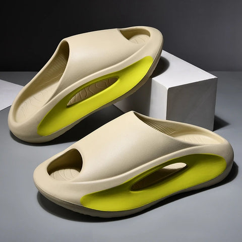 Summer Thick Sole Slippers for Men & Women - EVA Soft Indoor Slides