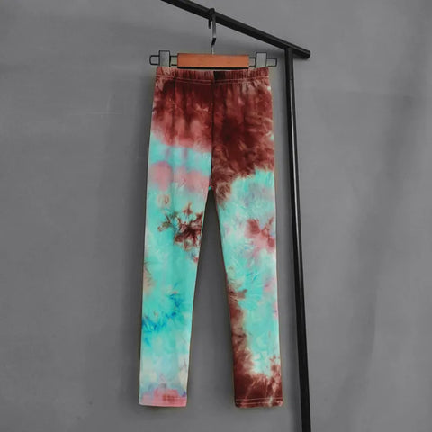 Colorful Fluorescent Leggings for Girls