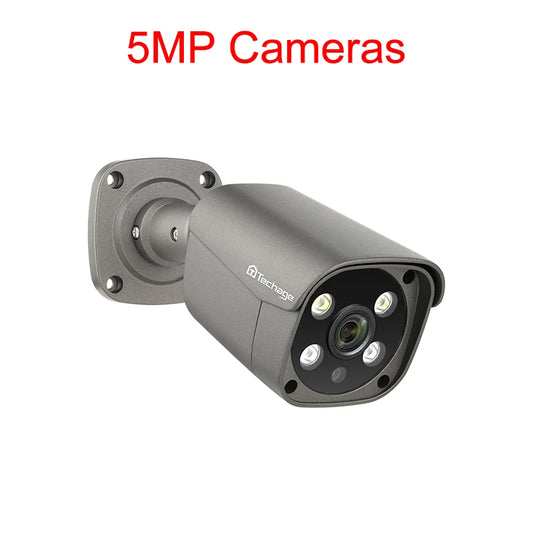 Techage 4MP 5MP 4K Security POE IP Camera