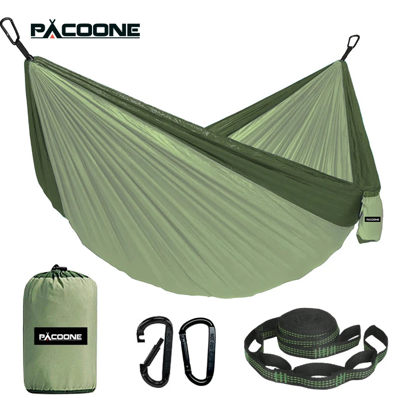 Portable Outdoor Camping Hammock - Single & Double Options for Travel and Relaxation