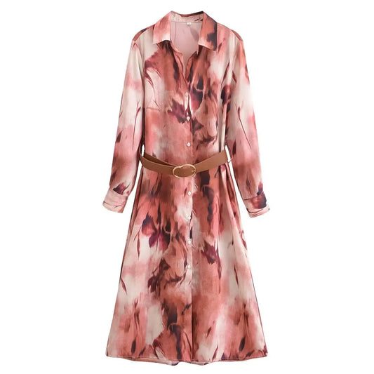 UNIZERA Women's Retro Casual Fashion Dress