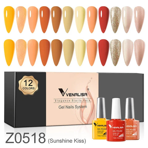 Venalisa VIP5 HEMA FREE Jelly Pink Nude Collection Nail Gel Polish