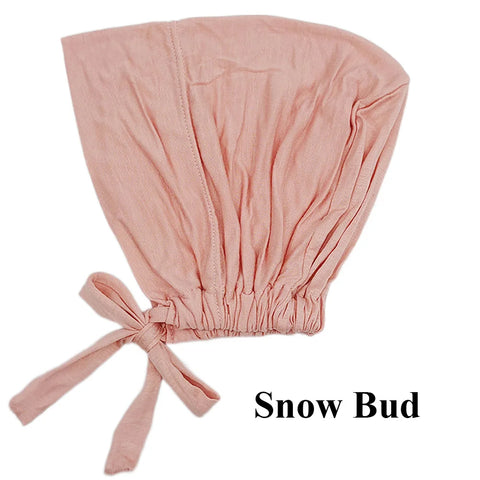 Soft Modal Muslim Turban Hat - Elegant Inner Hijab Caps for Women