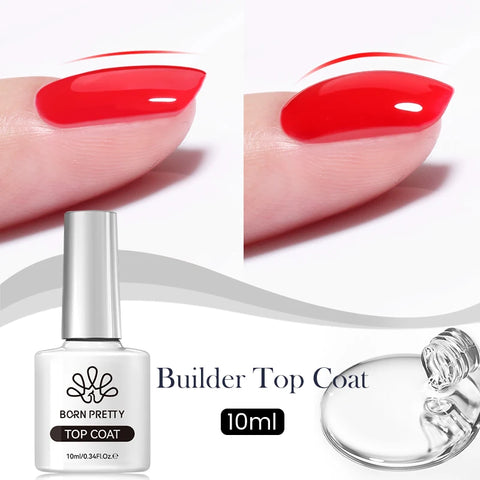 BORN PRETTY 10ml Clear Blooms Gel Polish for Marble Nail Art