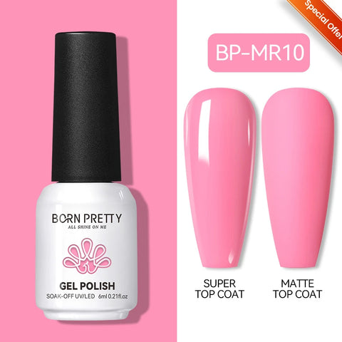 BORN PRETTY 10ml Snow Glitter Gel Nail Polish