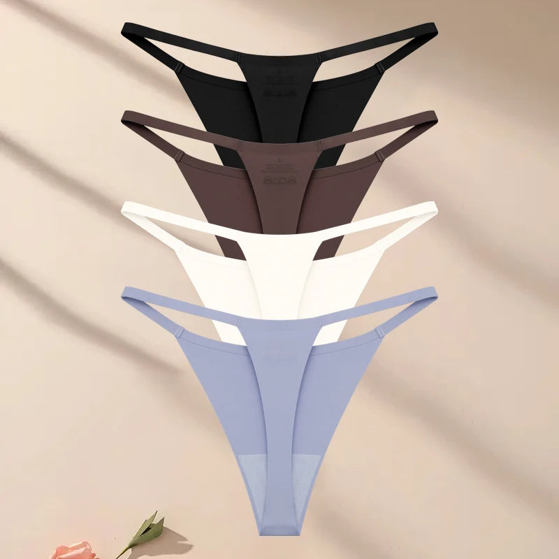 4Pcs Set Seamless Ultra-thin Underwear