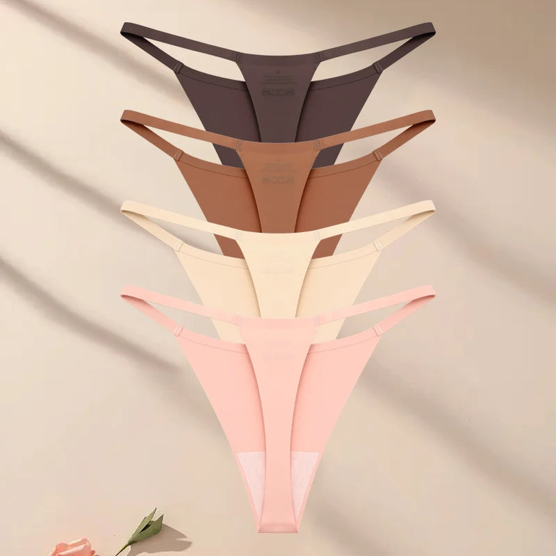 4Pcs Set Seamless Ultra-thin Underwear