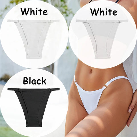 3PCS/Set Cotton Panties Women's Underwear - Soft, Sexy Low-Waist Briefs