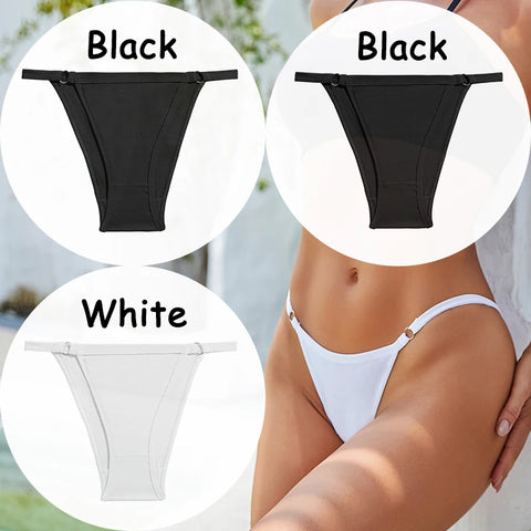 3PCS/Set Cotton Panties Women's Underwear - Soft, Sexy Low-Waist Briefs