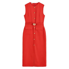 MUJER 2025 Women's Summer Midi Dress