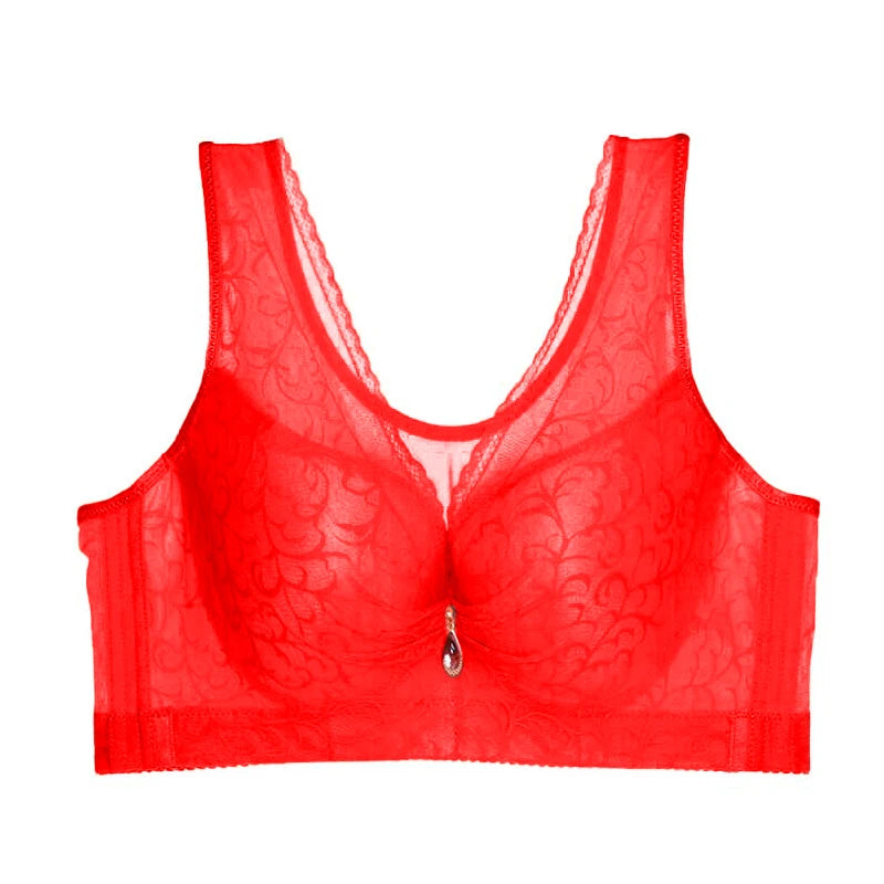 FallSweet Push Up Bras for Women Full Cup Vest Bra