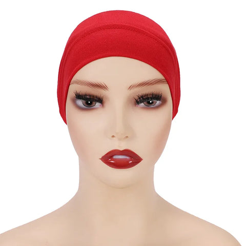 Soft Cotton Under Scarf Cap for Women - Ready-to-Wear Hijab Bonnet