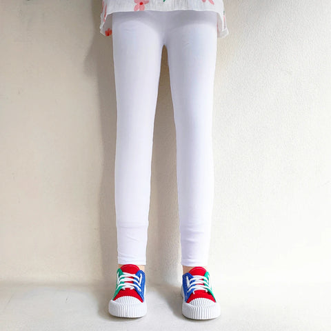 Spring Leggings for Girls 2024 - Slim Candy Color Pants