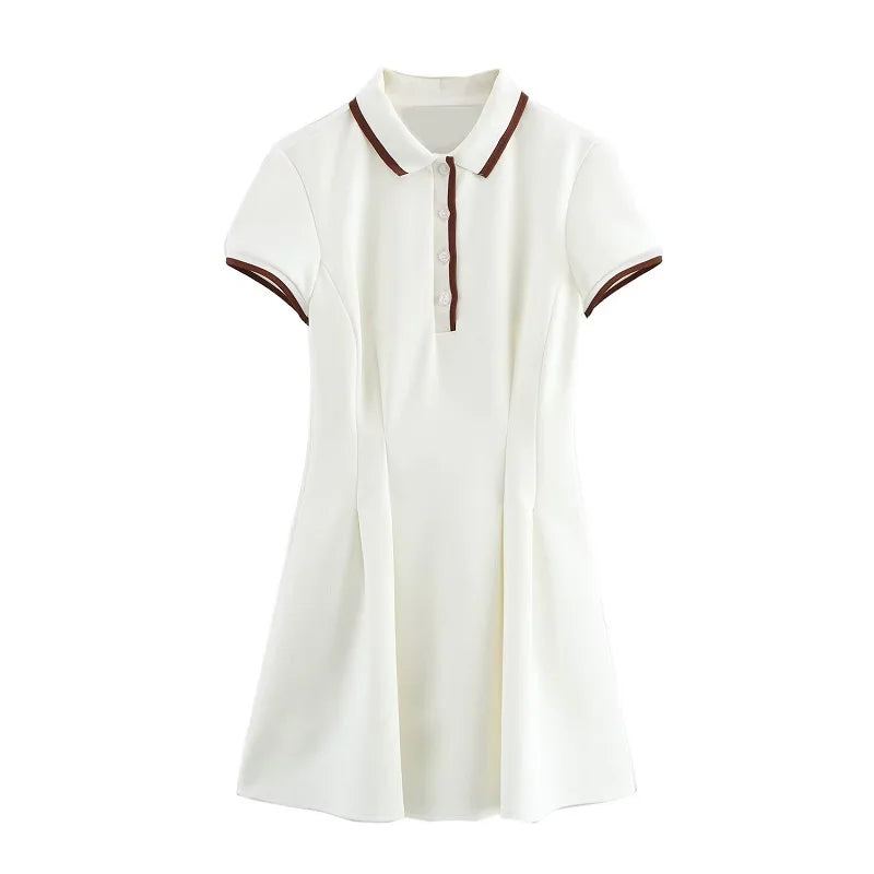 MUJER 2025 White Short Dresses for Women