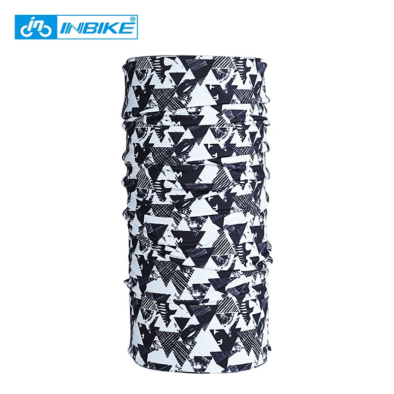 INBIKE Cycling Face Cover Scarf for Men - Breathable Sun & Wind-proof Neck Gaiter for Skiing and Fishing