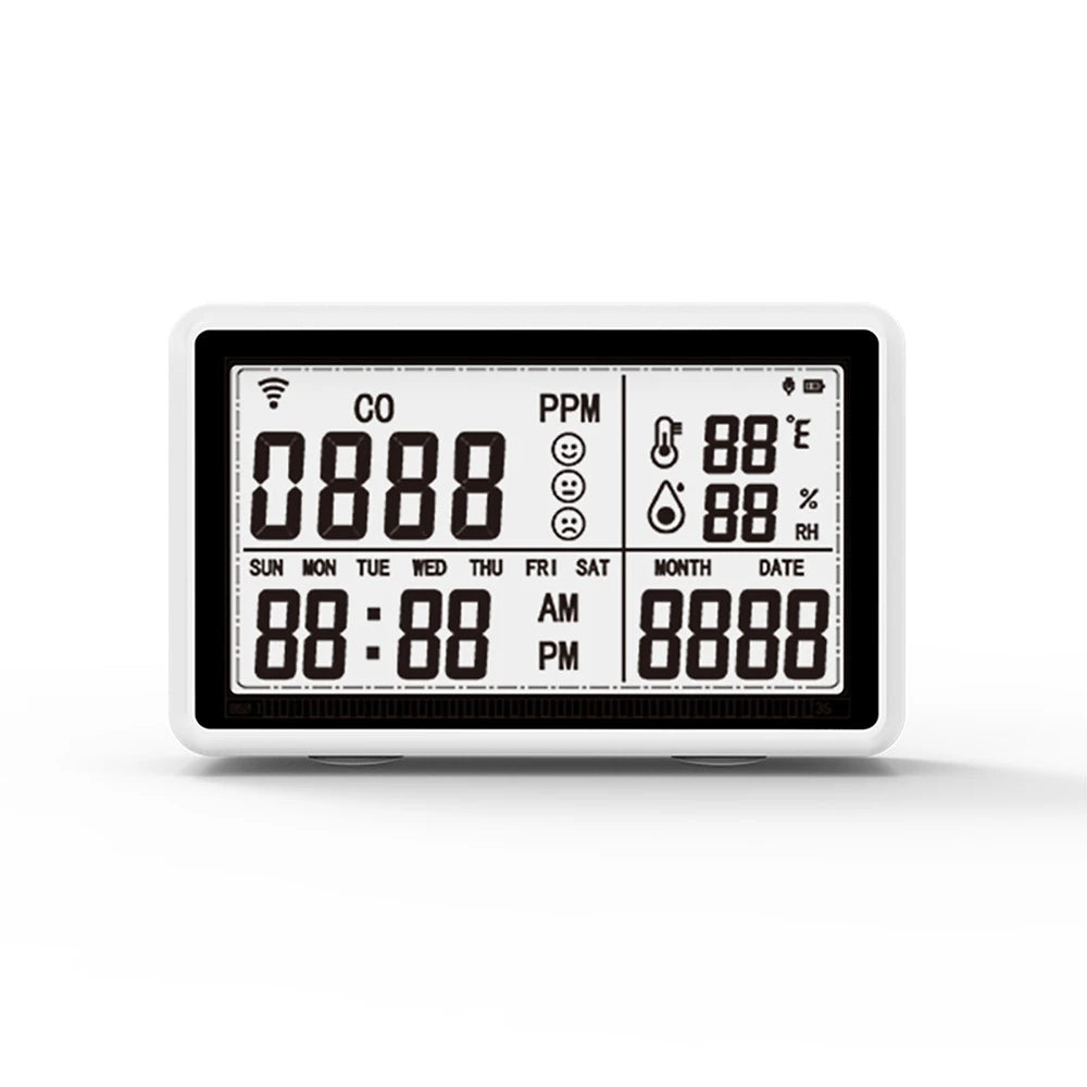 3 In 1 Wifi Smart Tuya Thermometer and Humidity Meter