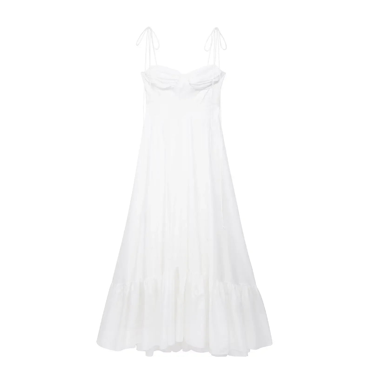 TFMLN Elegant Women's Tiered Long Dress
