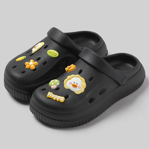 QYCKABY Minimalistische klompen sandalen voor mannen en vrouwen