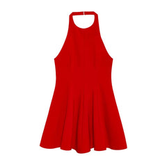 TRAF 2025 Women's Sleeveless Midi Dress