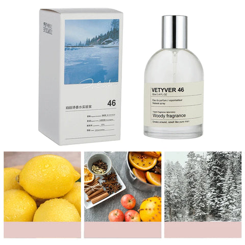 Laboratory Unisex Perfume - Fresh Natural Floral Fruity Fragrance with Black Tea and Sandalwood