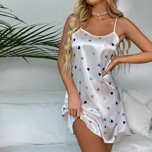 Ladies Sexy Sling Nightgown