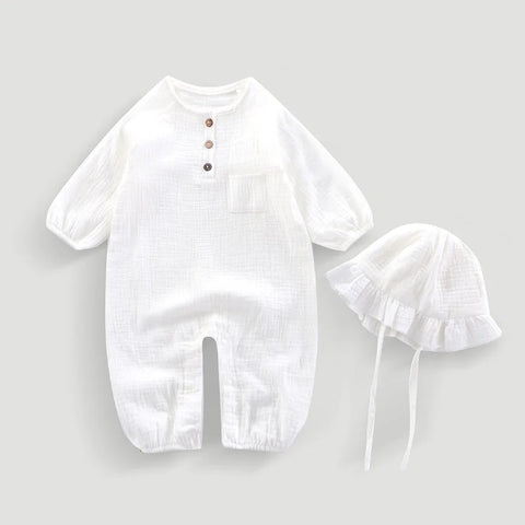 Baby Muslin Jumpsuit for Infants