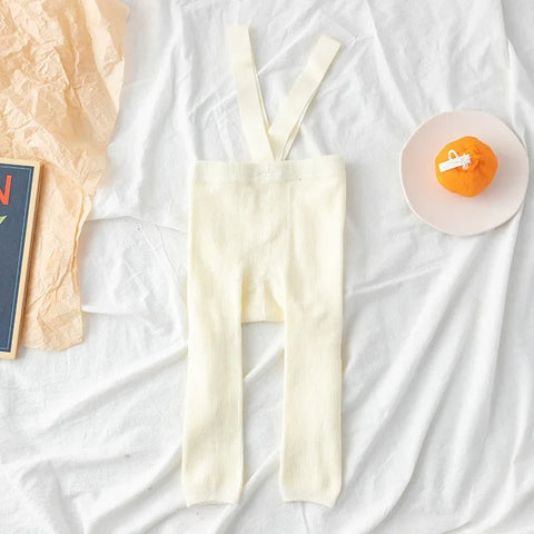 Infant Baby Suspender Leggings for Spring