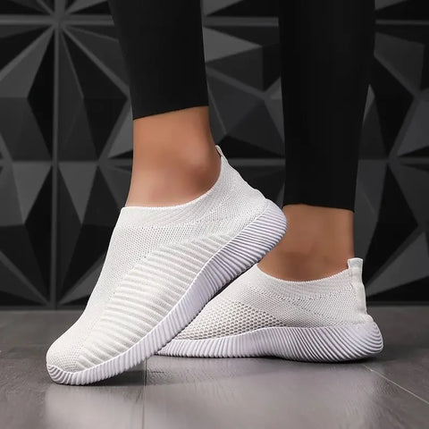 Women's Breathable Solid Color Sneakers