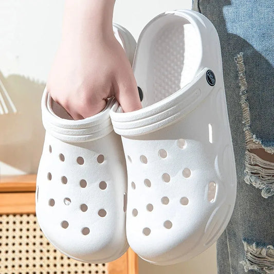 Summer Hollow Out Closed Toe Non-slip Sandals