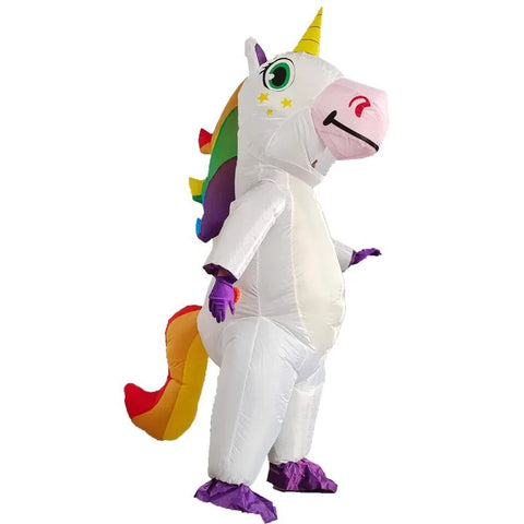 Spooktacular Creations Inflatable Unicorn Costume - Adult Size